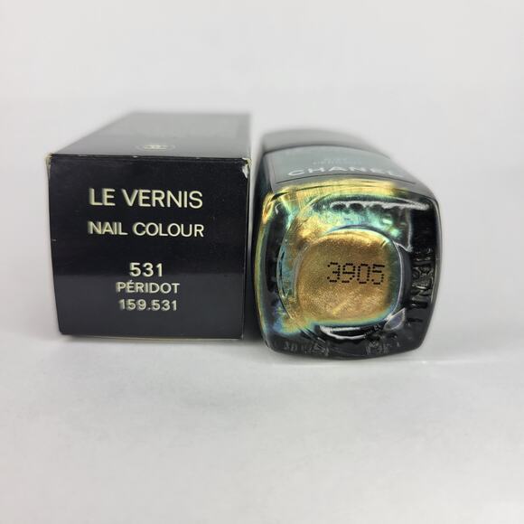 Chanel Le Vernis Nail Colour "Peridot" Duochrome Holo 531 Nail Polish - Picture 14 of 14